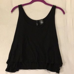 Black Crop Top